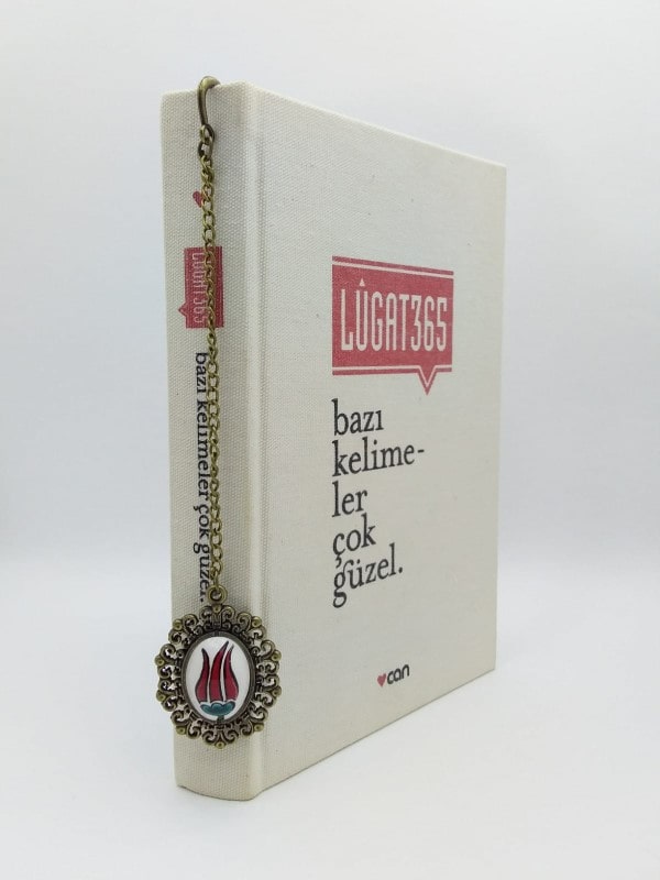 lale-desenli-cini-kitap-ayraci-03 Kırmızı Lale Desenli Çini Kitap Ayracı