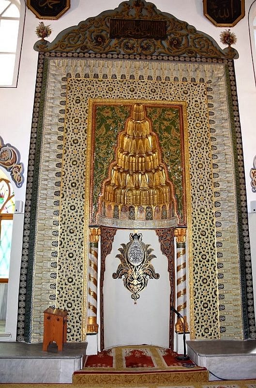 Bursa Orhan Bey Cami Çini Mihrap