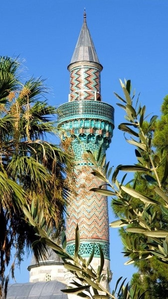 İznik Yeşil Cami Minaresi