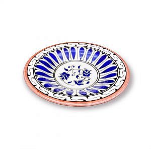Milet İşi Lotus Desenli Çini Kase