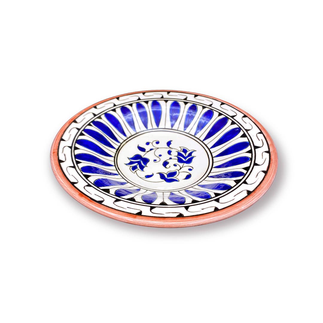 milet-isi-lotus-desenli-cini-kase-1 Milet İşi Lotus Desenli Çini Kase