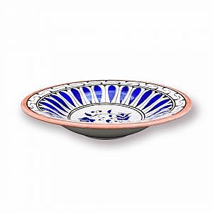 Milet İşi Lotus Desenli Çini Kase