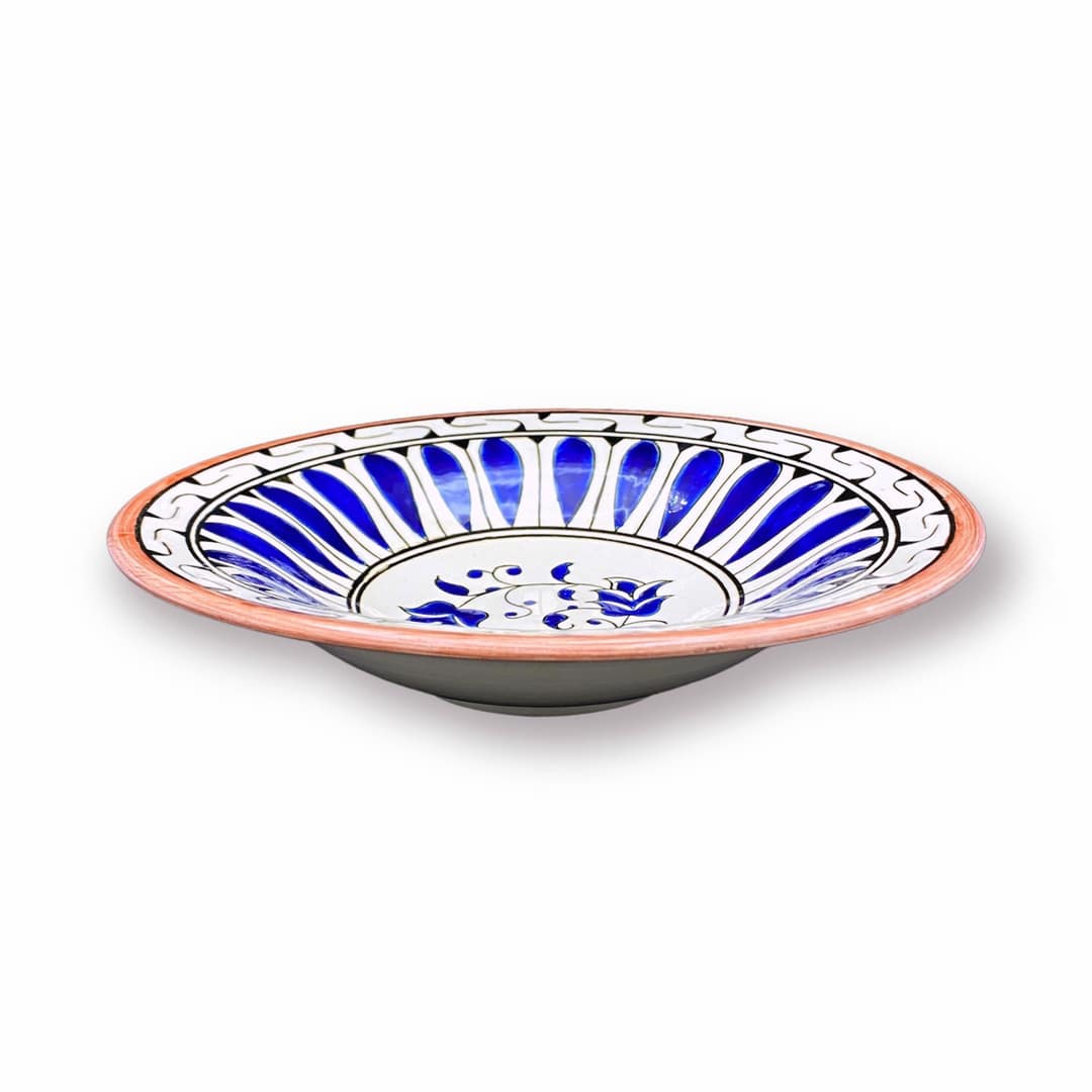 milet-isi-lotus-desenli-cini-kase-2 Milet İşi Lotus Desenli Çini Kase