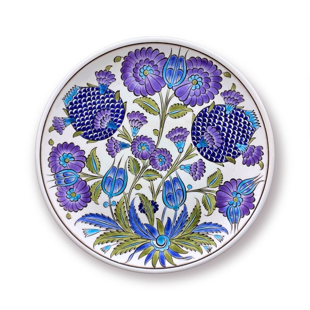 iznik-sam-isi-iznik-mor-duvar-süsü-1 İznik Şam İşi İznik Mor Duvar Süsü