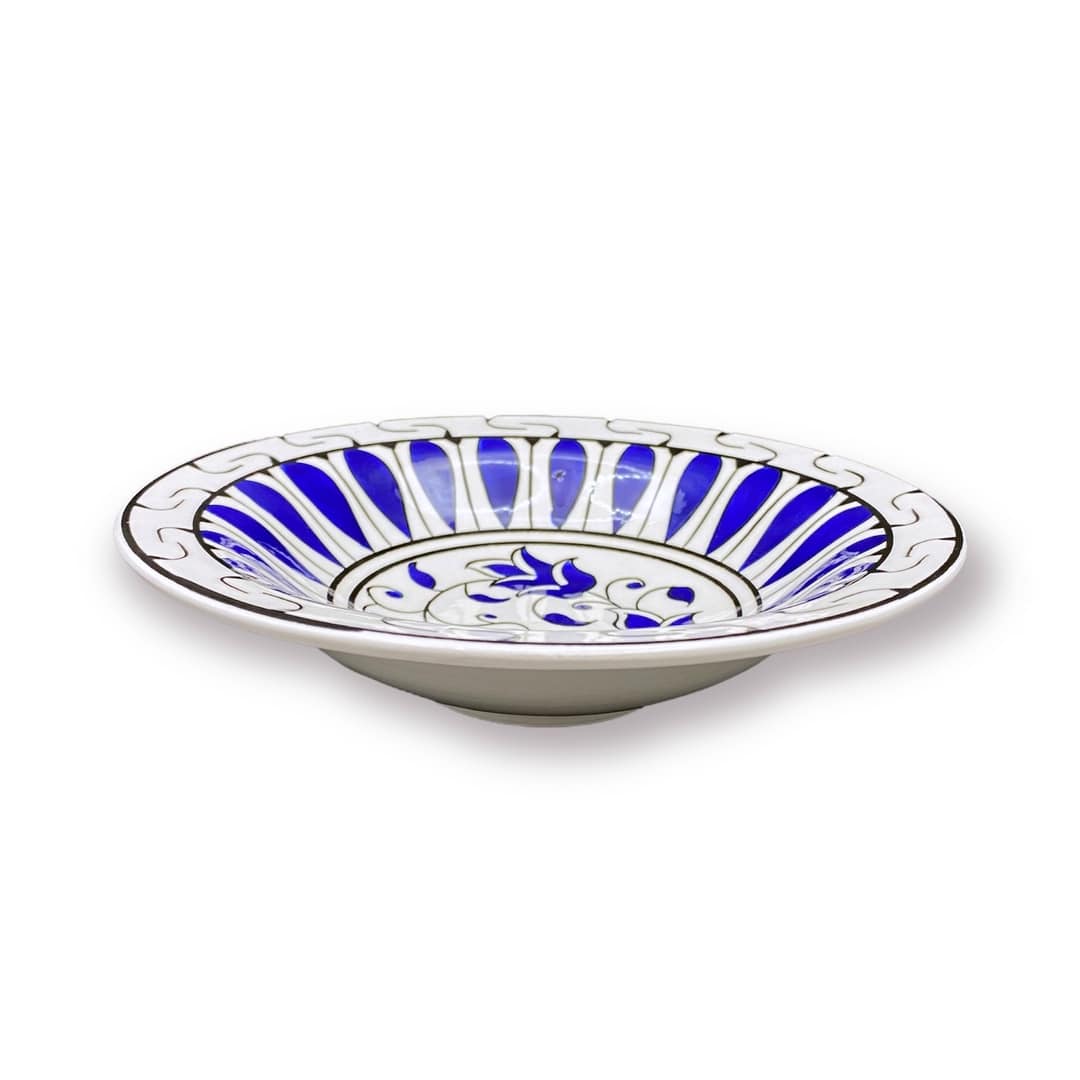 lotus-milet-isi-desenli-cini-kase-2 Lotus Milet İşi Desenli Çini Kase