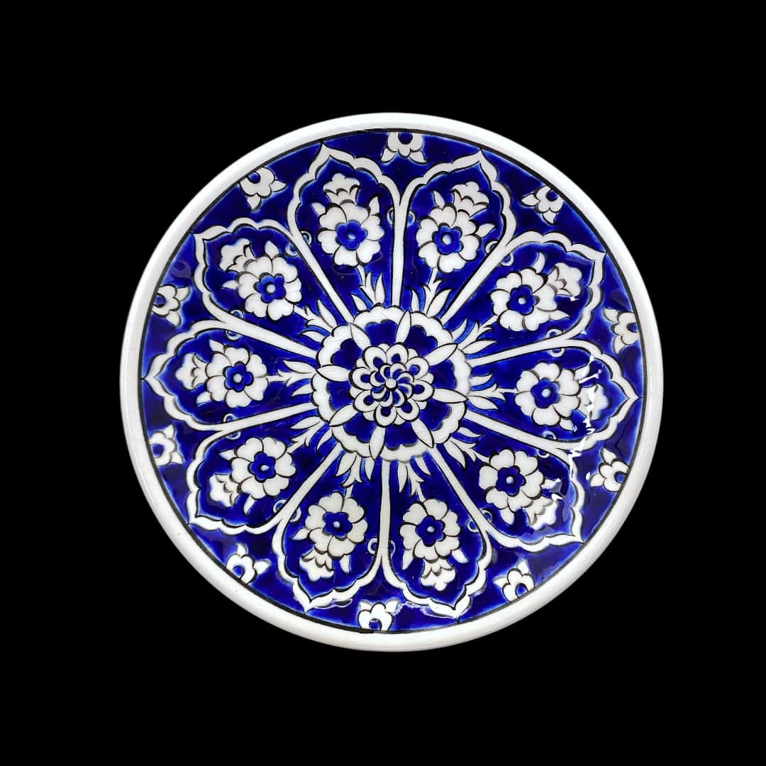 baba-nakkas-serisi-bleu-blanc-cini-tabak-2 Baba Nakkaş Serisi Bleu Blanc Çini Tabak