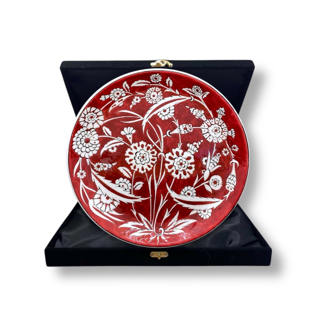 Lâl-i-Bahâr-iznik-cini-tabak-1- Lâl-i Bahâr İznik Çini Tabak