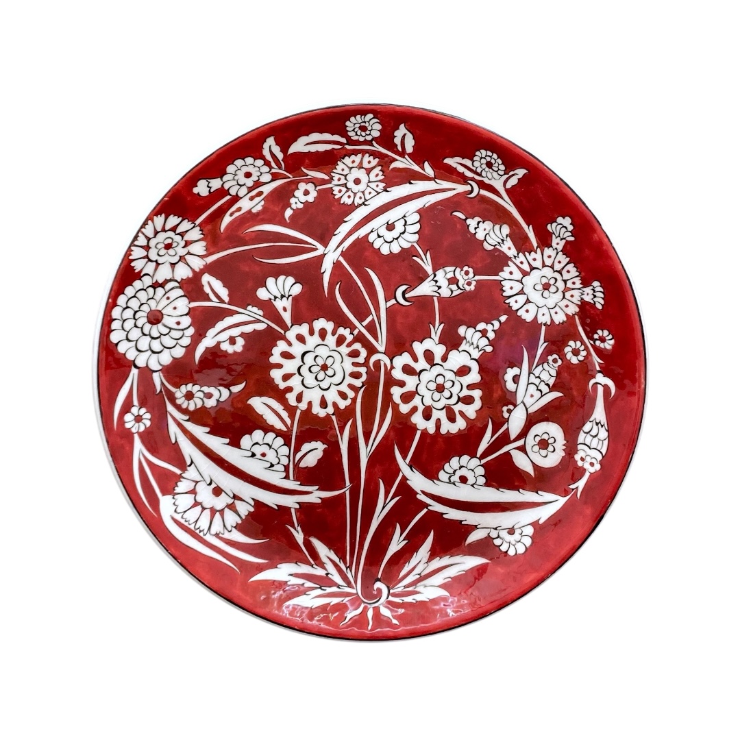 Lâl-i-Bahâr-iznik-cini-tabak-3 Lâl-i Bahâr İznik Çini Tabak