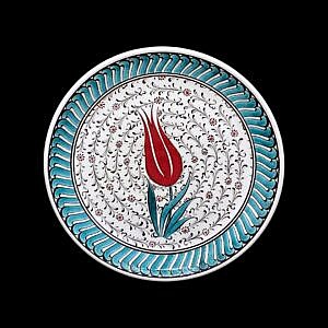 Lâle-i Hümayun Haliç Motifli Çini Tabak